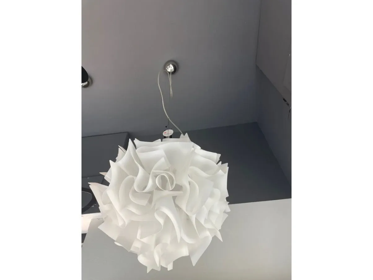 Lampada a sospensione Veli bianco, Slamp   3