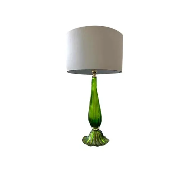 Murano glass table lamp (green), IPM light image