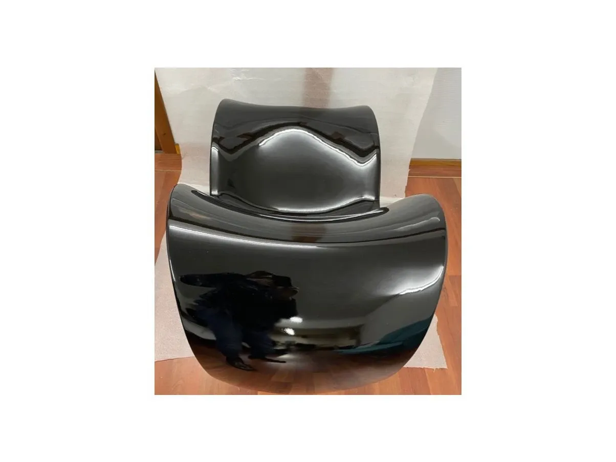 Voido Schaukelstuhl schwarz 5