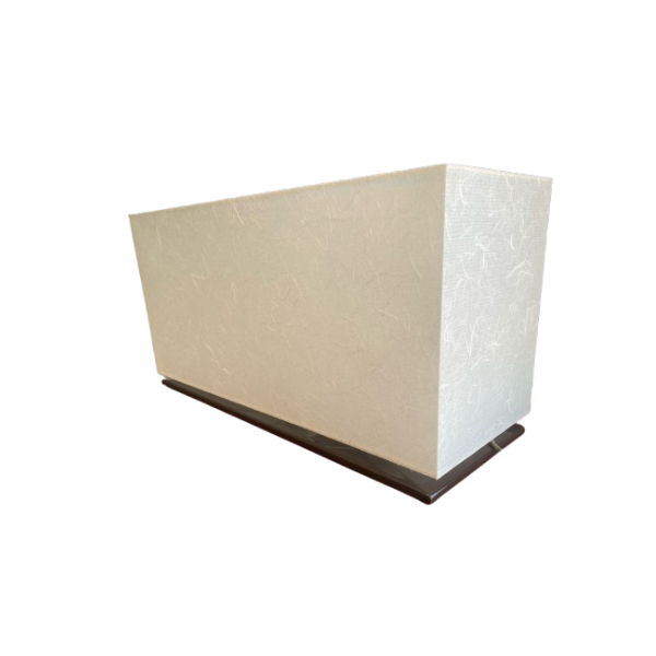Table lamp with rice paper lampshade, Le Fablier image