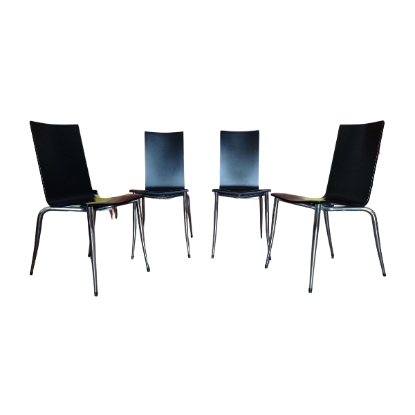 Set of 4 Olly Tango chairs, Driade Aleph image