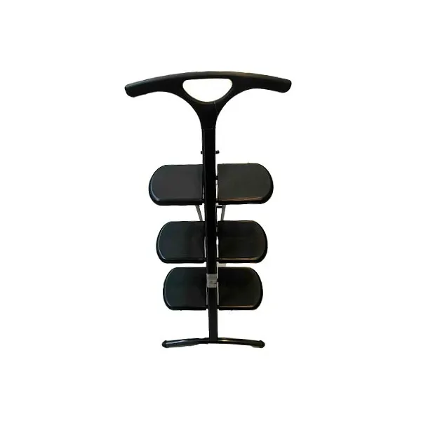 Tiramisù folding ladder in steel (black), Kartell image