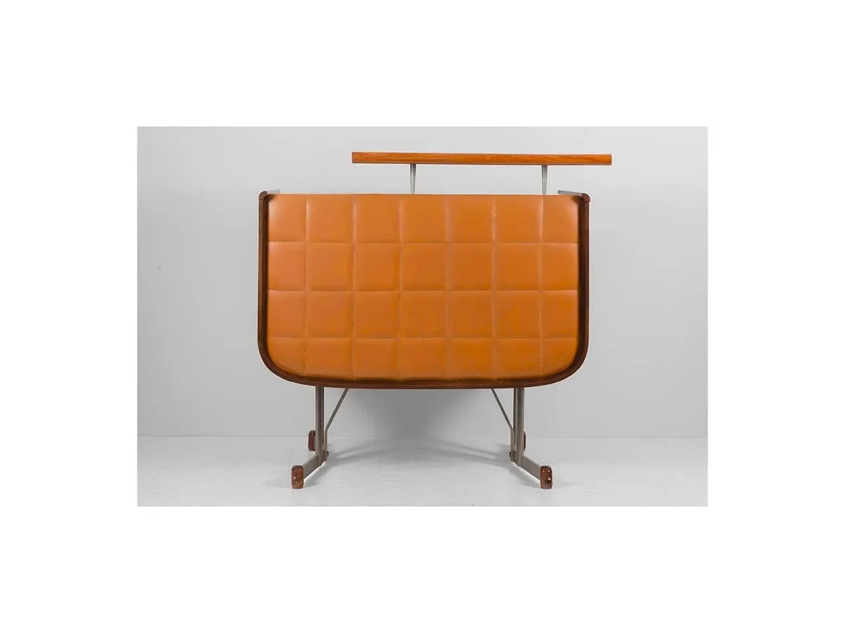 Set mobile bar con frigo e 2 sgabelli vintage (anni'60) 5