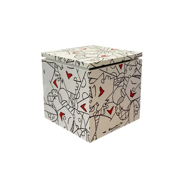 Cubo table lamp by romero britto white, CINI&NILS  image