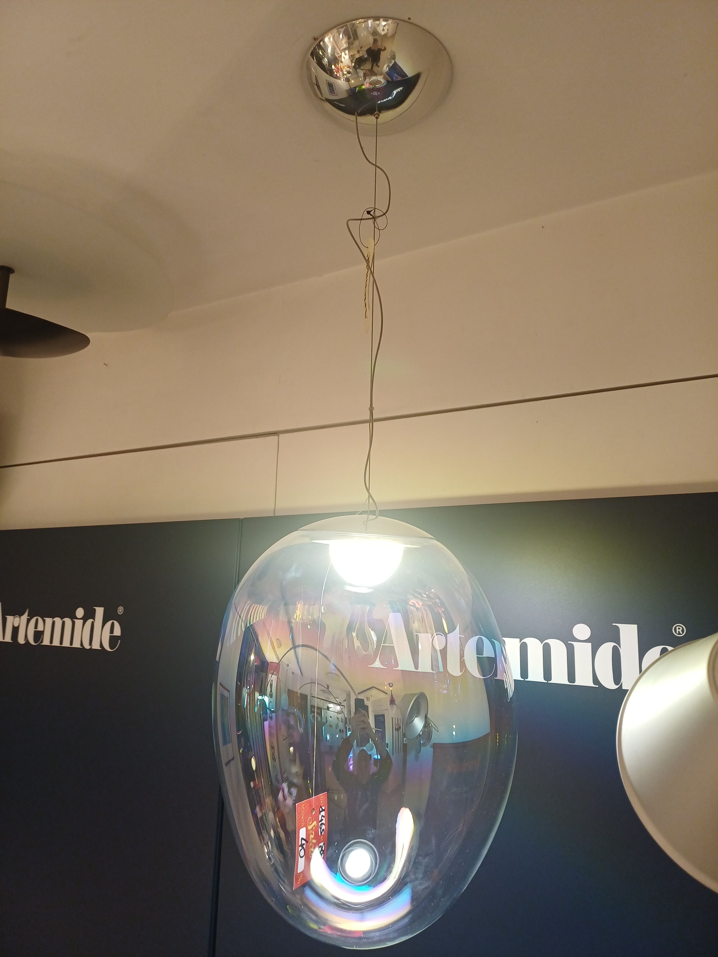 Lampada a sospensione Stellar Nebula in cristallo Main