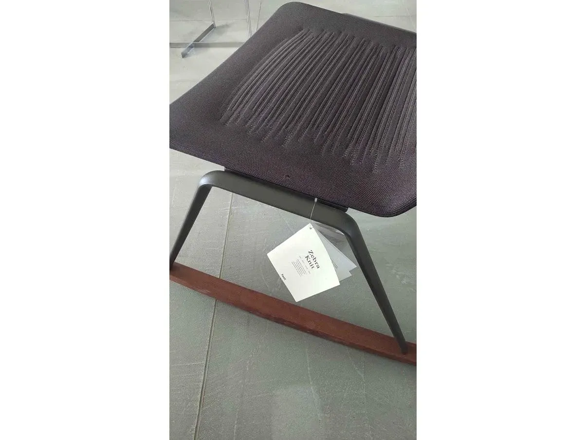 Zebra Outdoor Sessel aus Stoff (braun) 4