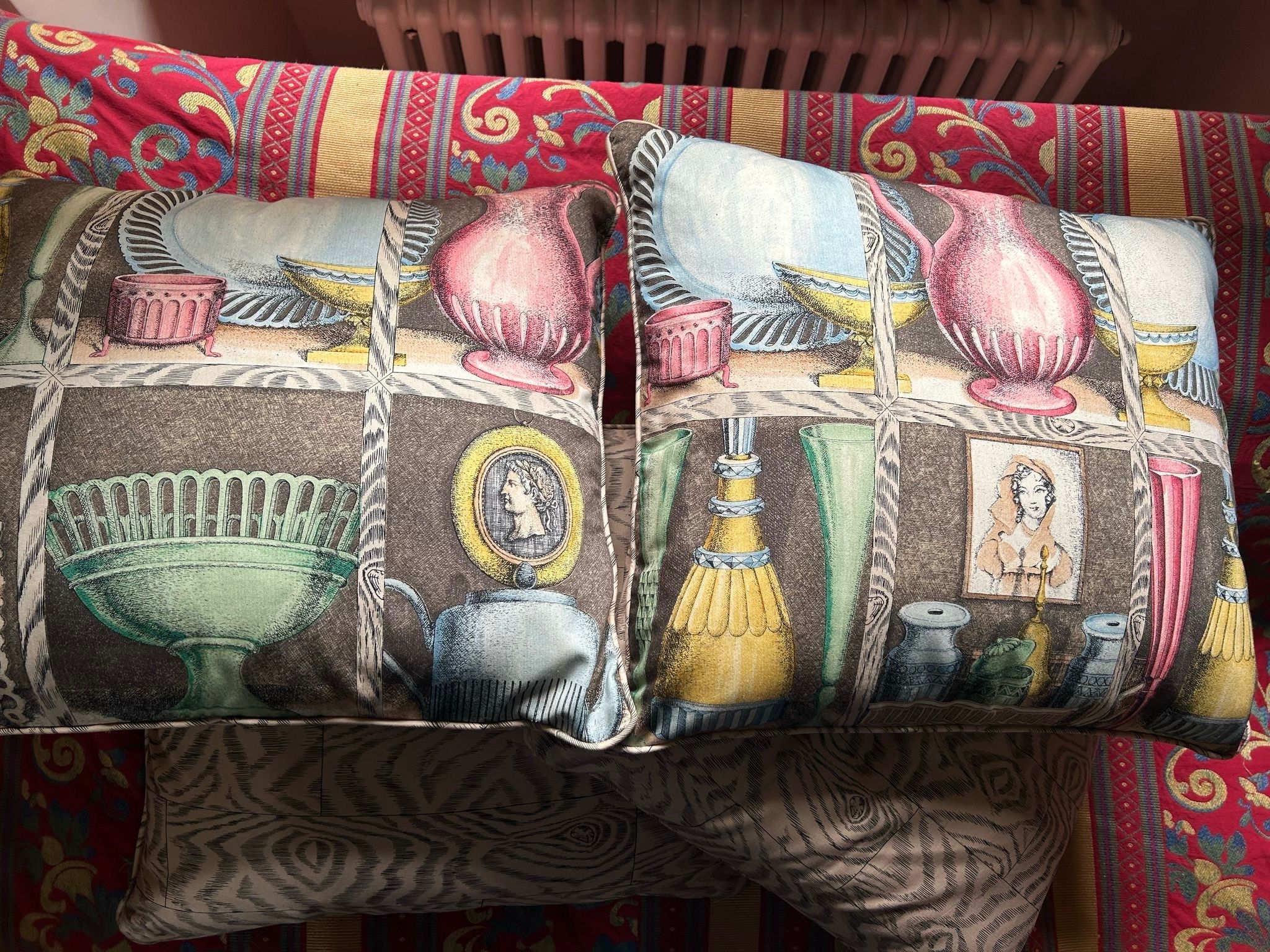 4er Set Baumwollsatin Kissen (mehrfarbig) Optional8