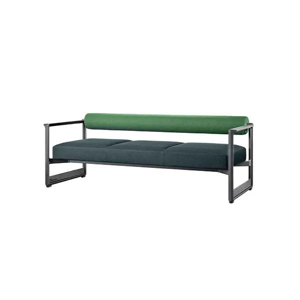 Brut 3 seater sofa in fabric and cast iron structure, Magis image