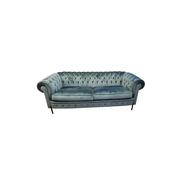 Sir William 3-seater sofa in velvet, Calia Italia image