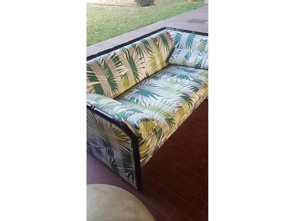 Gazebo 85 2-seater sofa with Kenzo fabric, Giorgetti 2