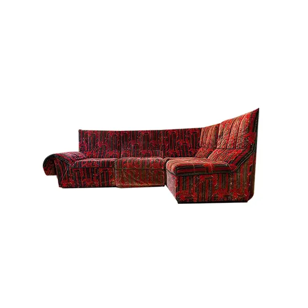 Baia modular sofa in velvet (red), B&B Italia image