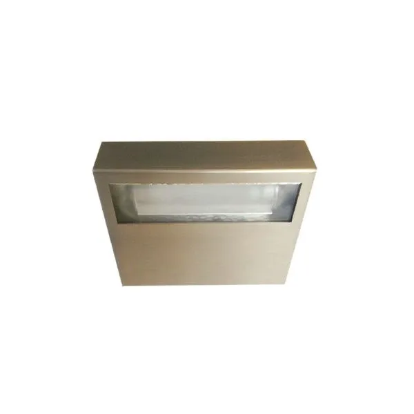 Lampada da parete Alias 15 P rettangolare in nickel, ITre 5