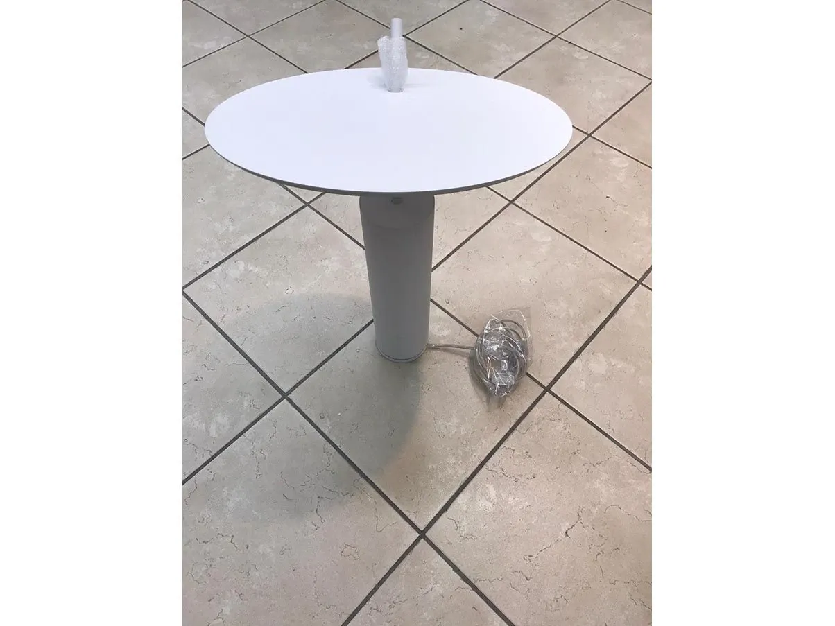 Lampada da tavolo Luà LG disco regolabile (bianco) 6