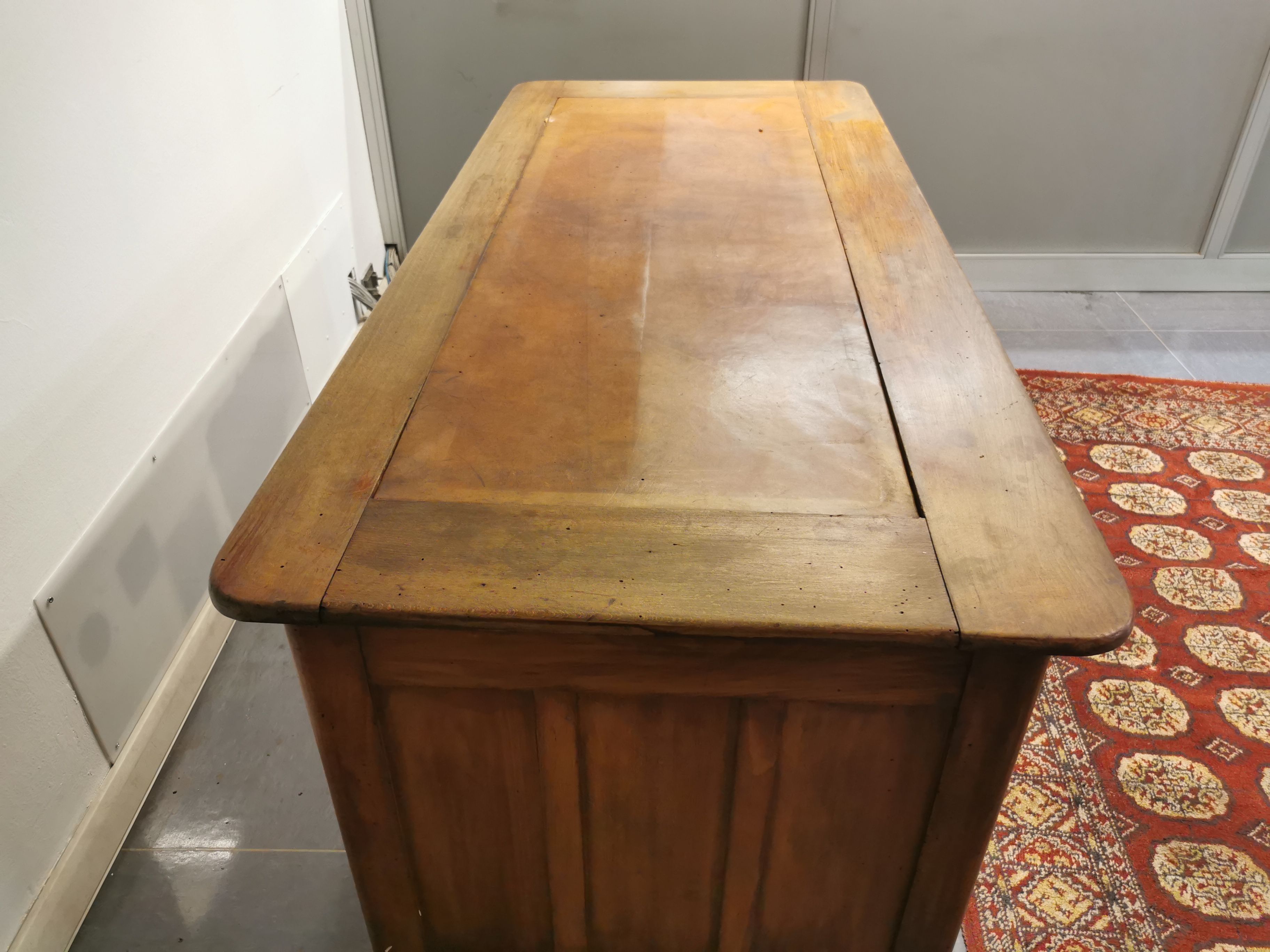 Solid Wood Executive Desk (19th Century) Side