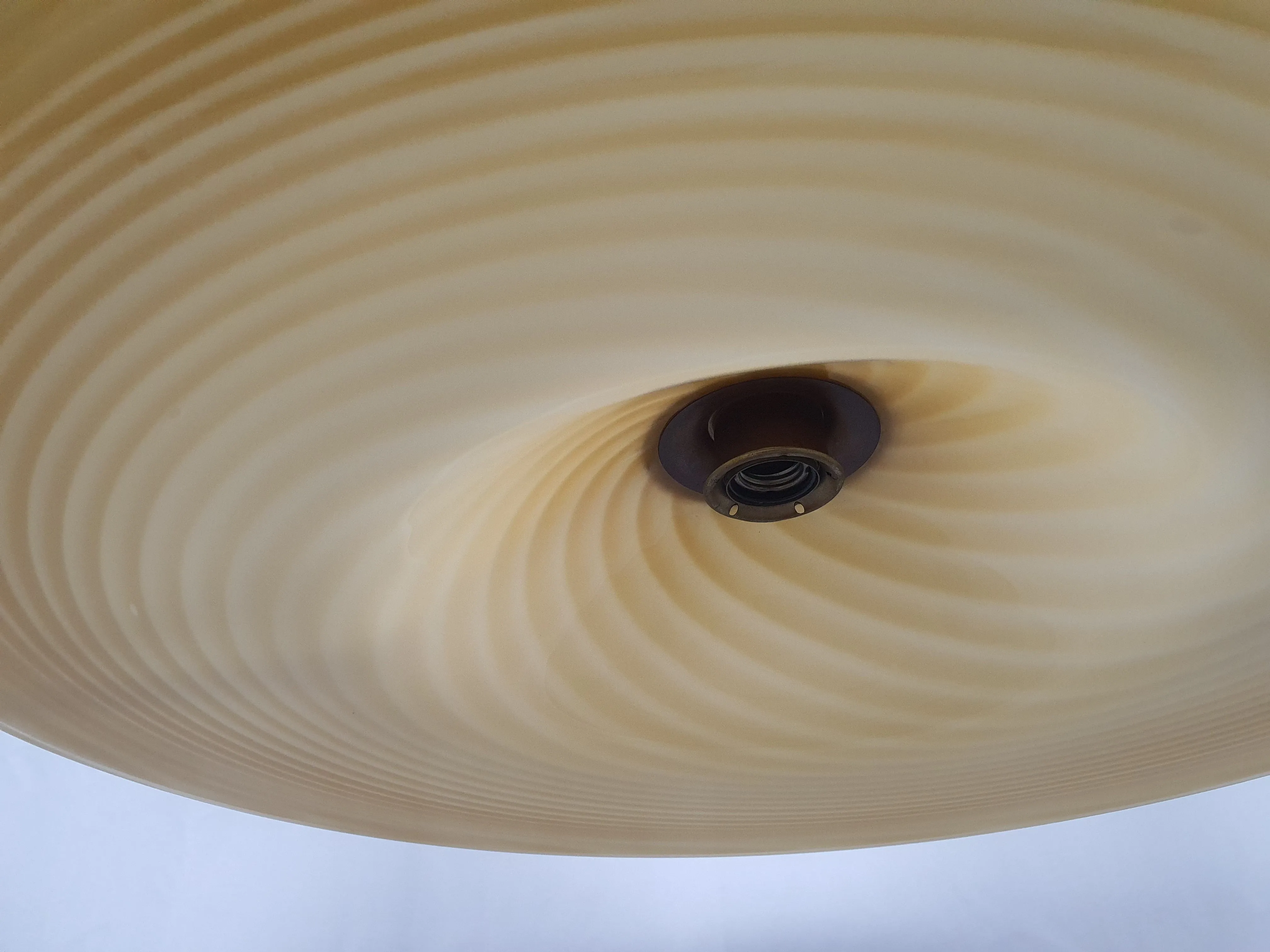 Lampada a sospensione in vetro di Murano (anni'70), 4