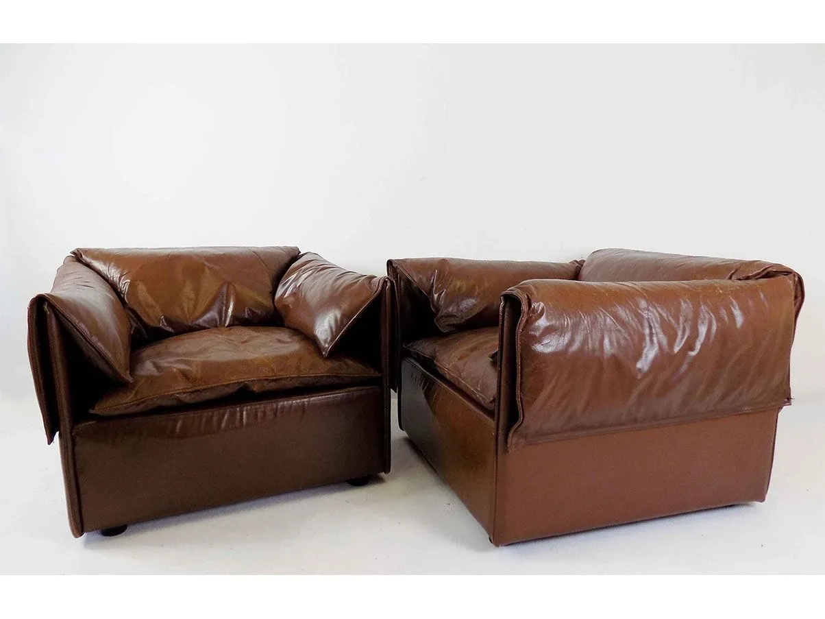 Set of 2 Lotus armchairs by Niels Bendtsen 9