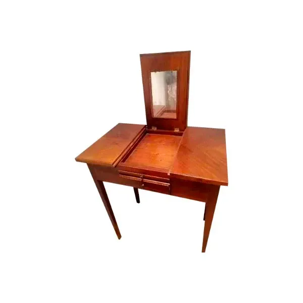 Vintage dressing table in inlaid wood (early 1900s) image