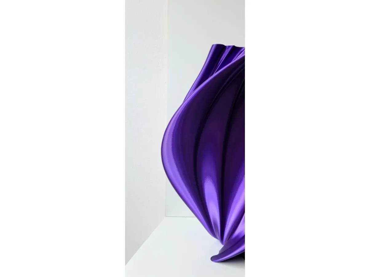 Purple Damocle sculpture vase, DygoDesign 6
