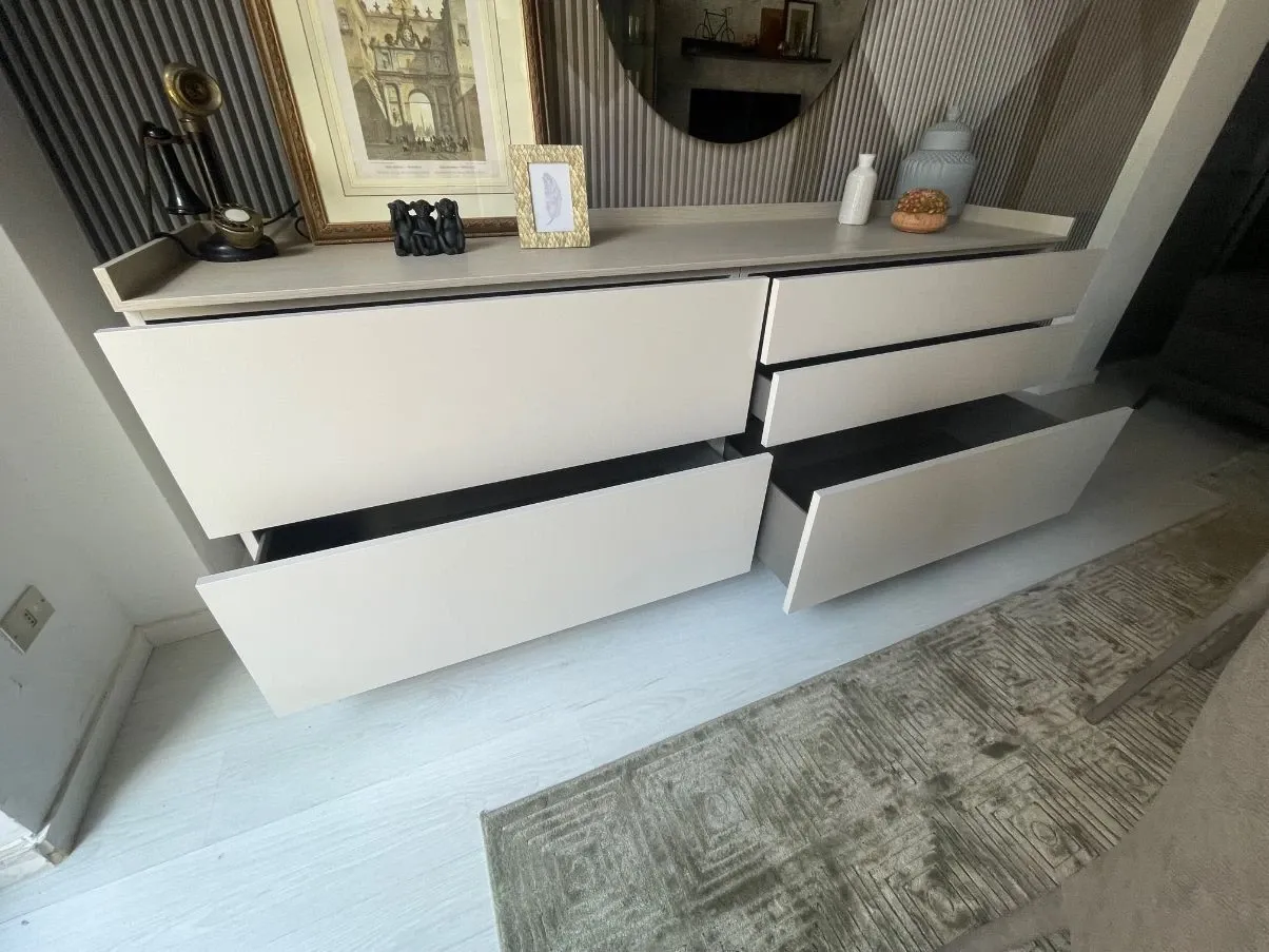 Sir gray sideboard with drawers, Tomaselli 3