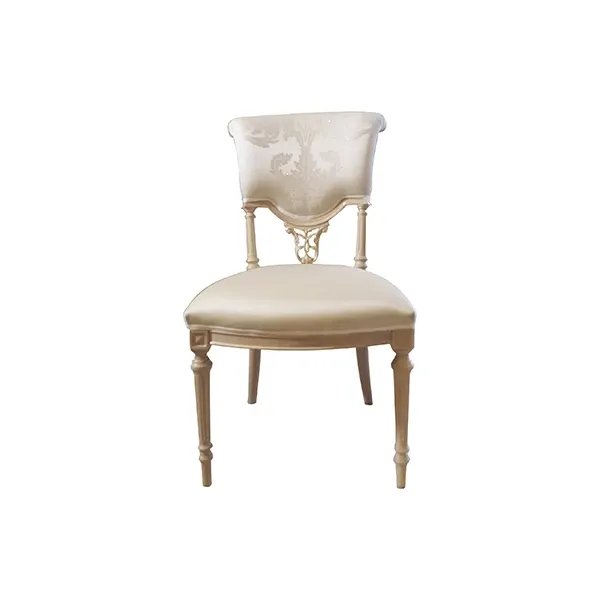 Dalia chair in polished and satin wood (cream), Anacleto Mariani image