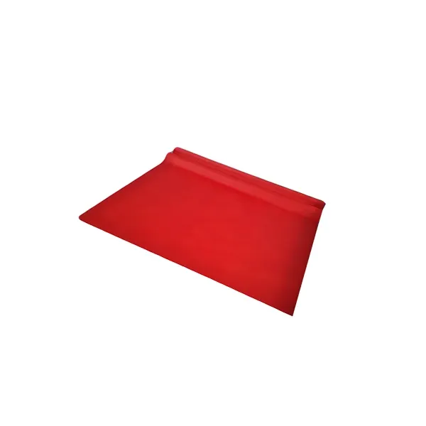 Onda rectangular desk in leather (red), Poltrona Frau image