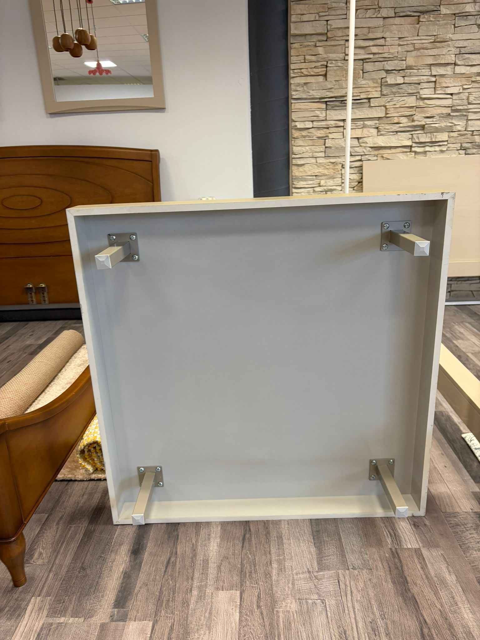 Tavolino Nautilus colore beige Front