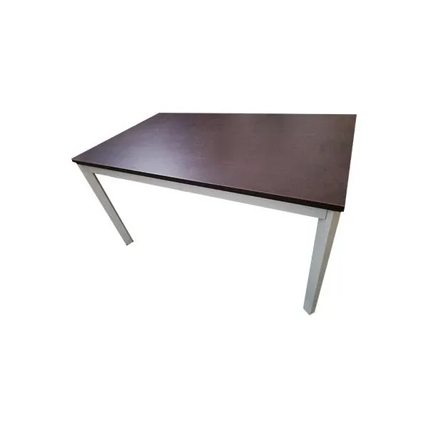 Mirta rectangular extendable kitchen table in laminate, Linea In Arredamenti image