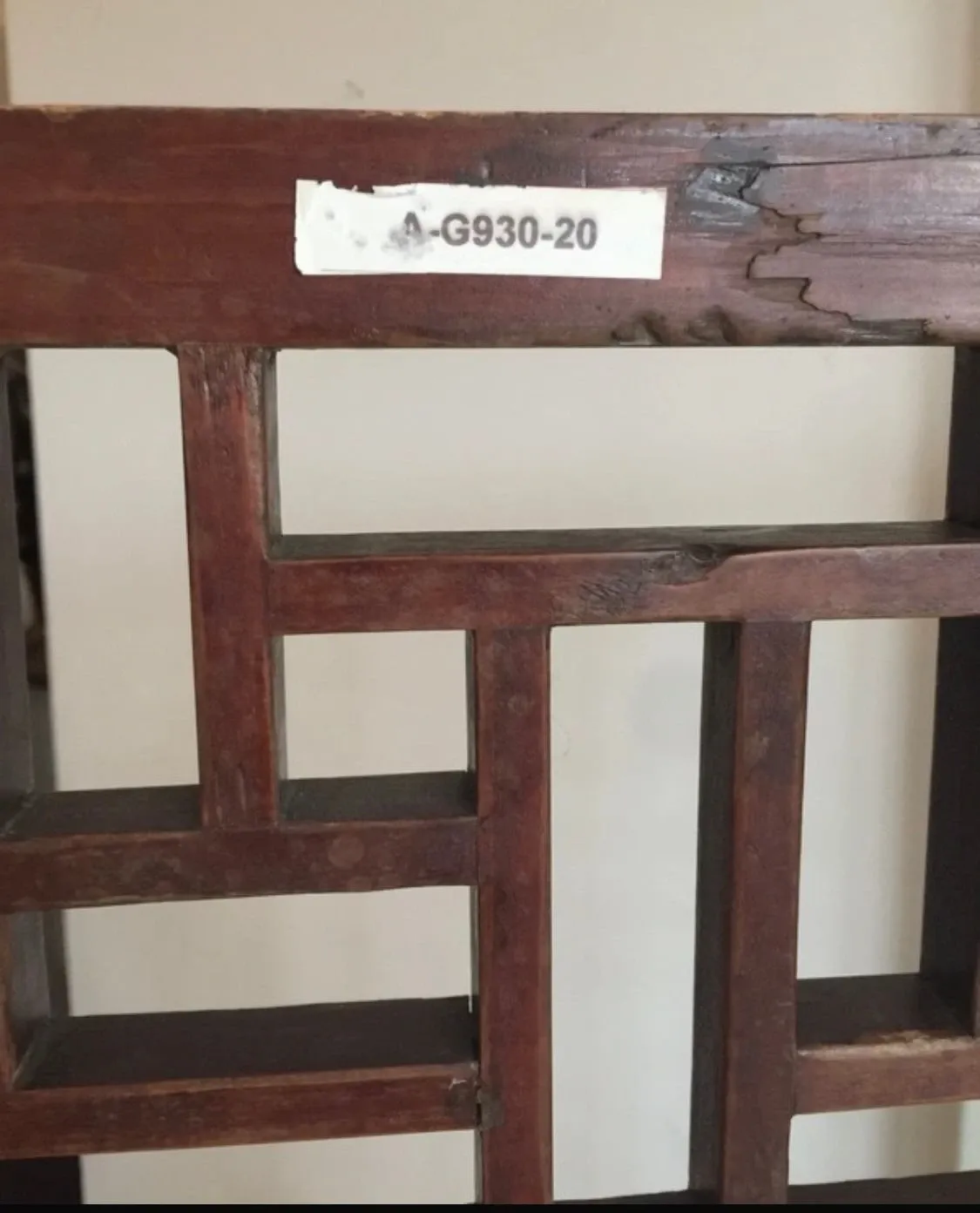 Paravento cinese legno di abete, 5