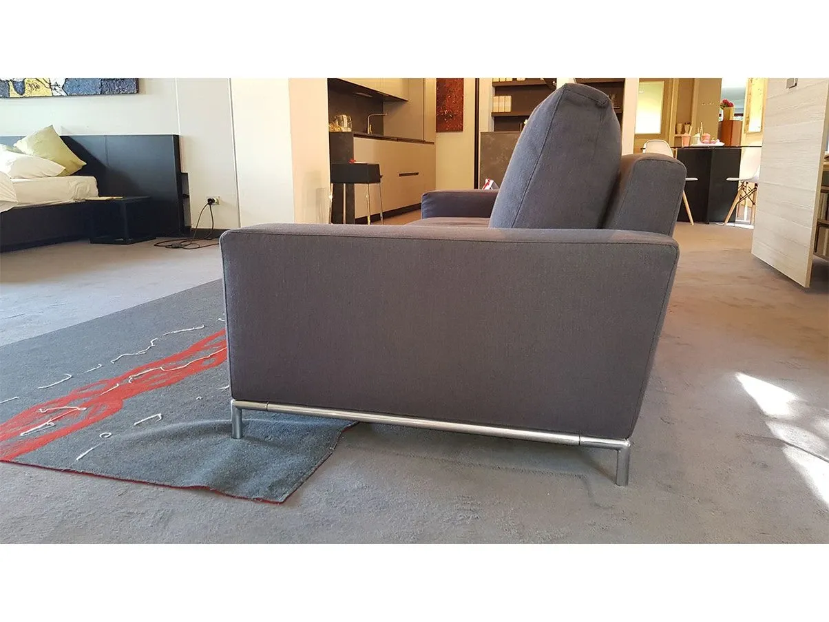 Joseph 2 seater sofa in fabric (grey), Cristian Divani 5