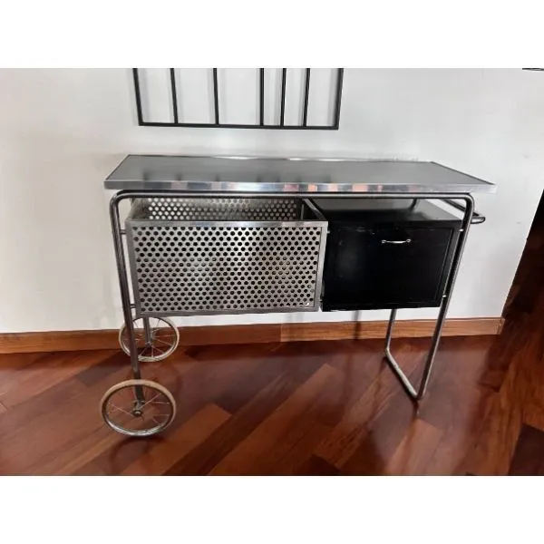 Bar trolley AR 1 in Alfred Roth tubular steel, Misuraemme image