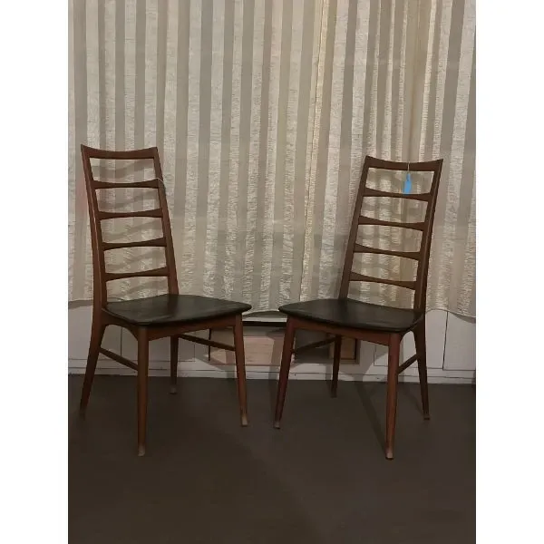 Pair of LIS chairs by Niels Koefoed, Koefoed Hornslet  1