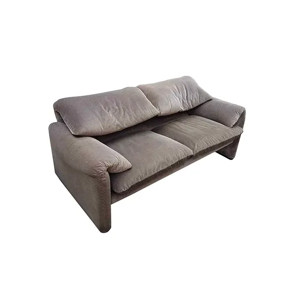 Maralunga 2-Sitzer Sofa von Vico Magistretti 2