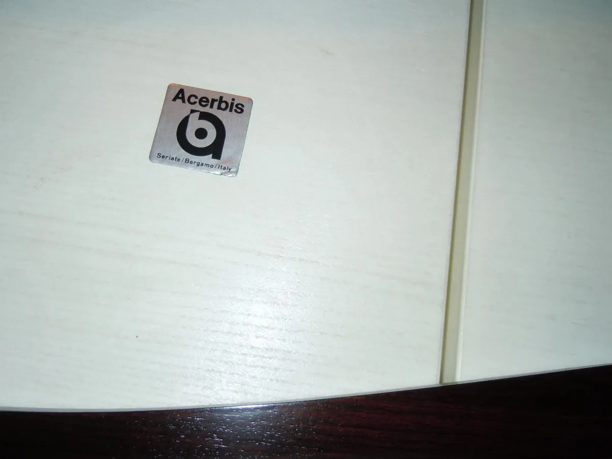Tavolo Esse rotondo estensibile, Acerbis 4