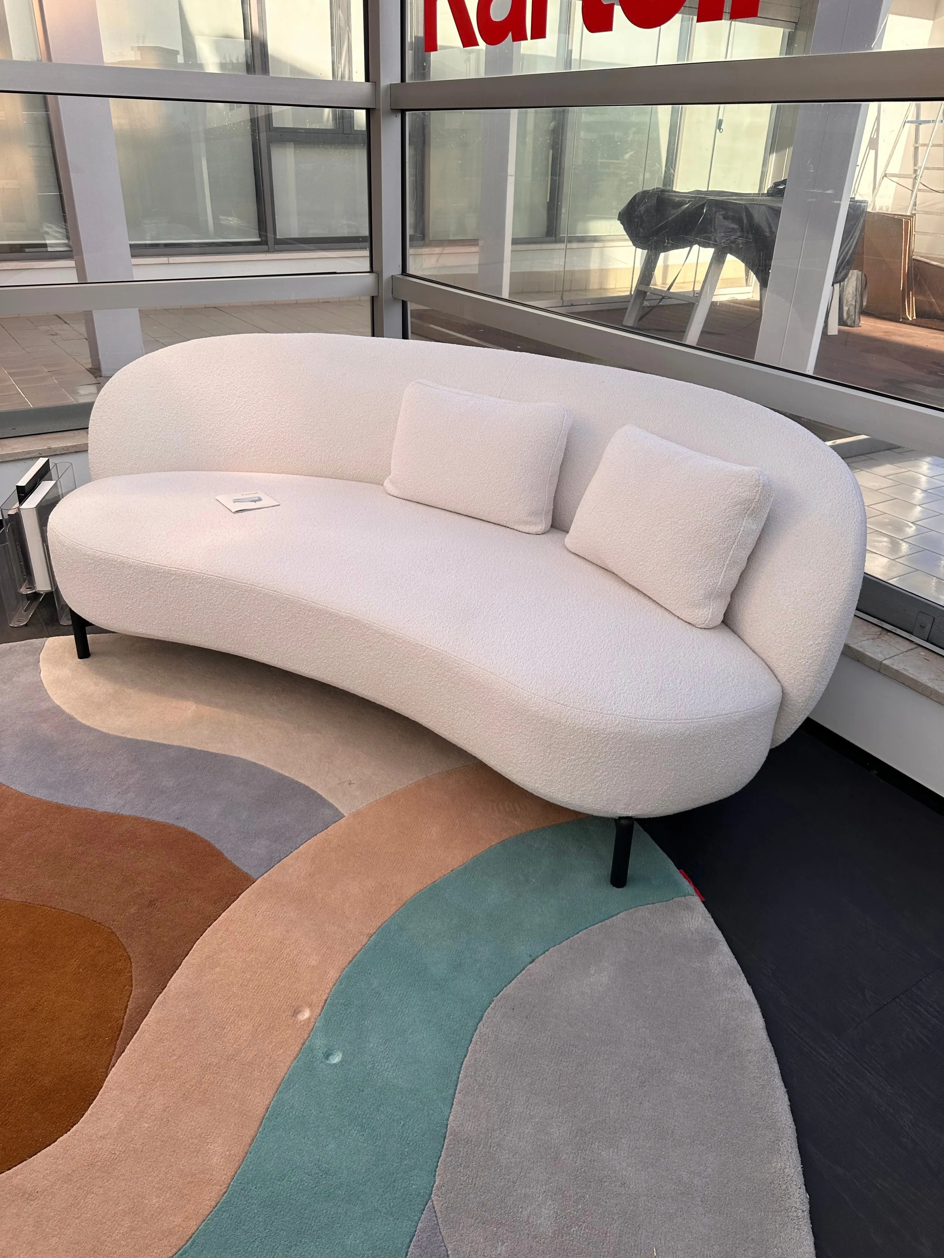 Lunam 3-seater sofa, Kartell 3