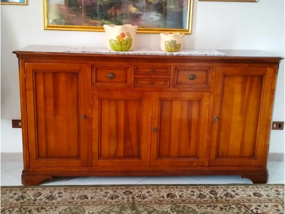 Credenza vintage in legno massello, 1