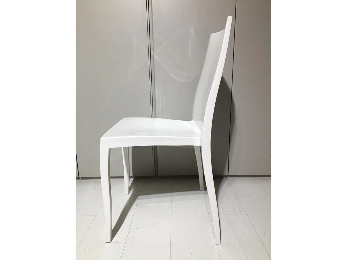 Sedia Pangea in policarbonato lucido (bianco) 3