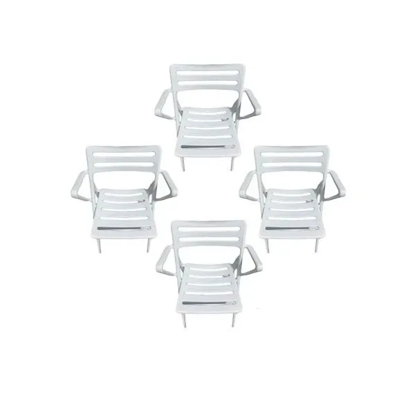 Set 4 folding chairs Folding Air Chair (white), Magis image