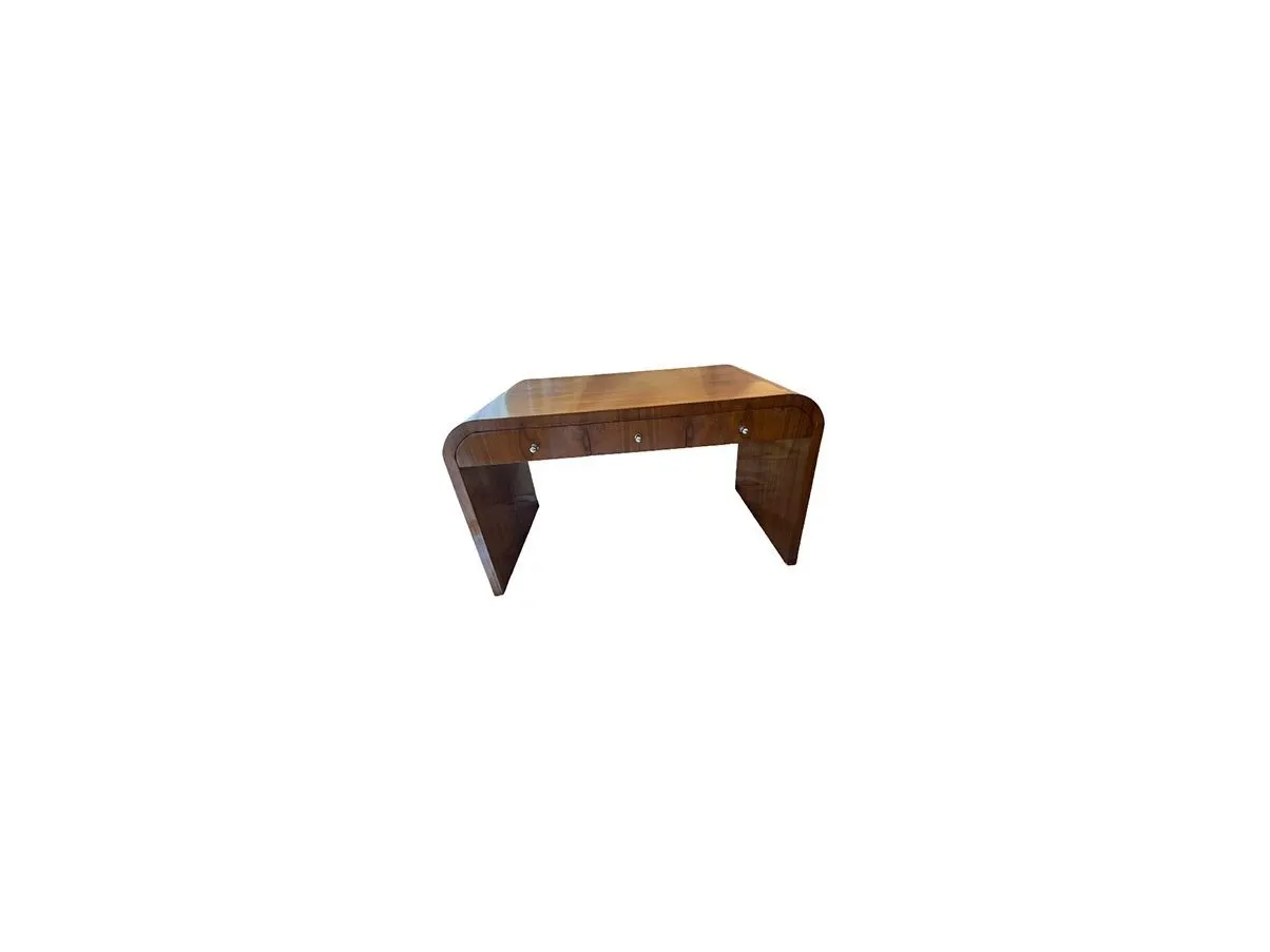 Art Deco Schreibtisch aus Palisanderholz (1930er Jahre) 
