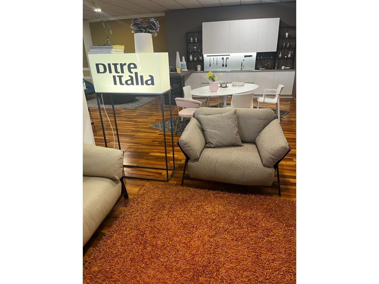 Set divano 3 posti e poltrona Kanaha Front