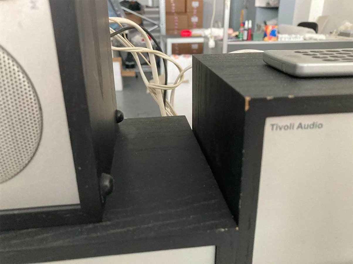 Set model 2 cd player, radio, subwoofer, speaker, Tivoli Audio 1