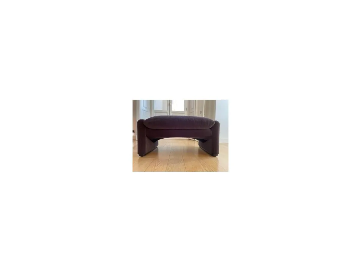 Pouf Maralunga vintage (anni '70), Cassina 11