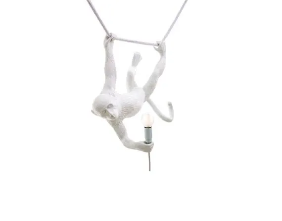 The Monkey Lamp (Swing White) 
