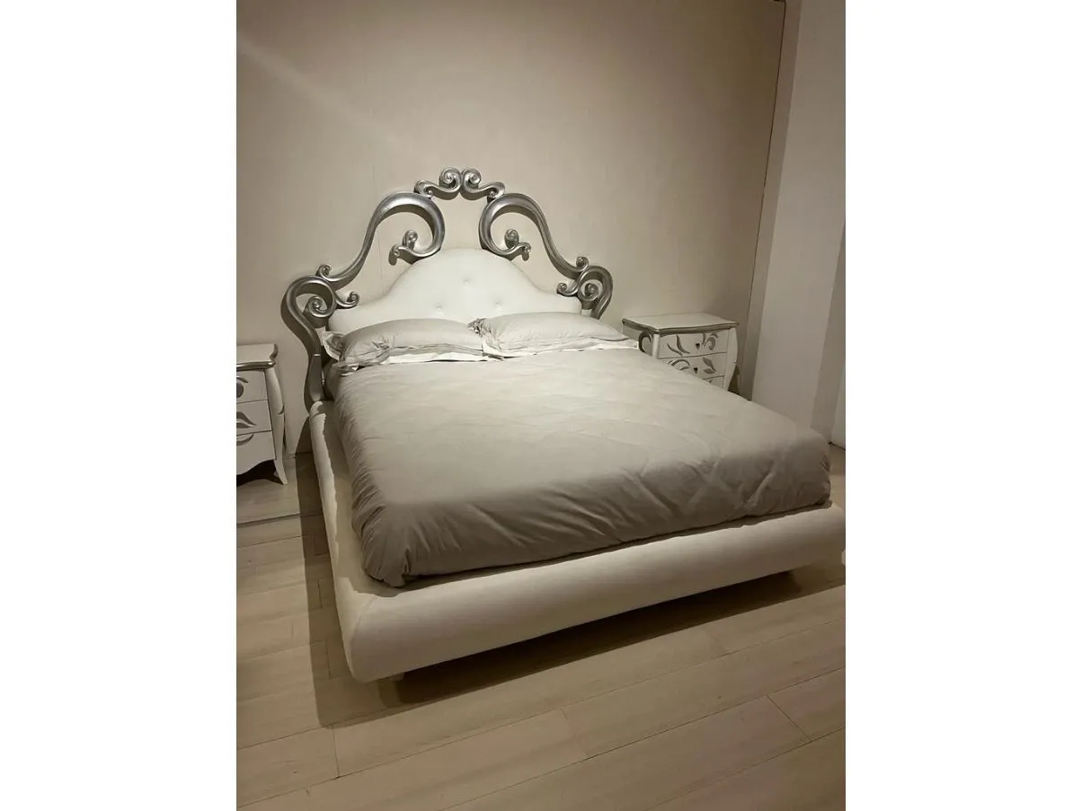 Furniture set and white and silver double bed, Giorgio Piotto 3