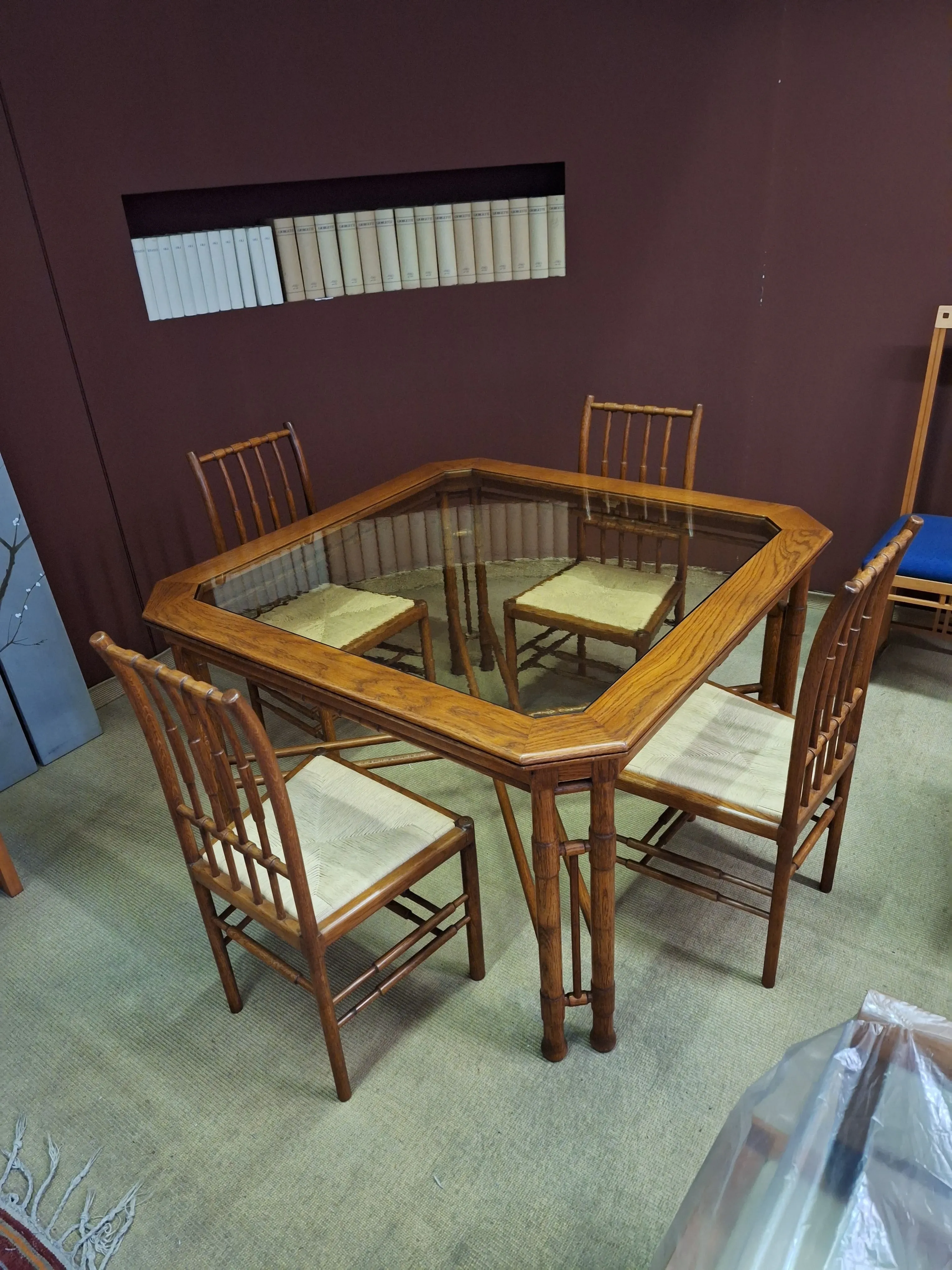 Set tavolo e 4 sedie Imart 90, Giorgetti  3