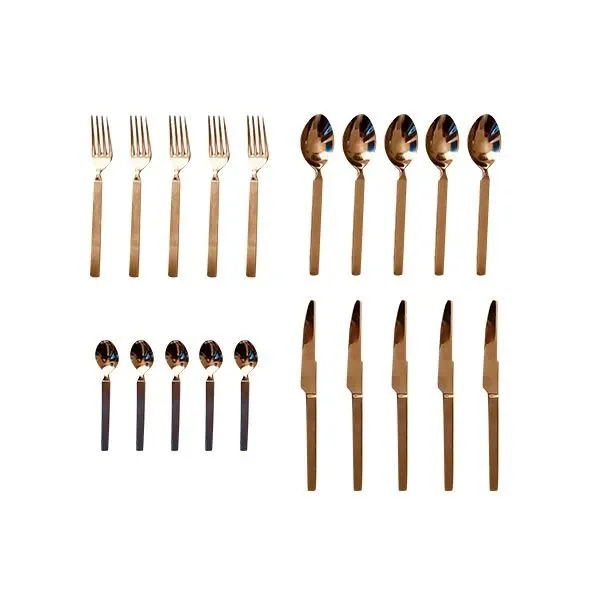 Dry cutlery set by Achille Castiglioni, Alessi image