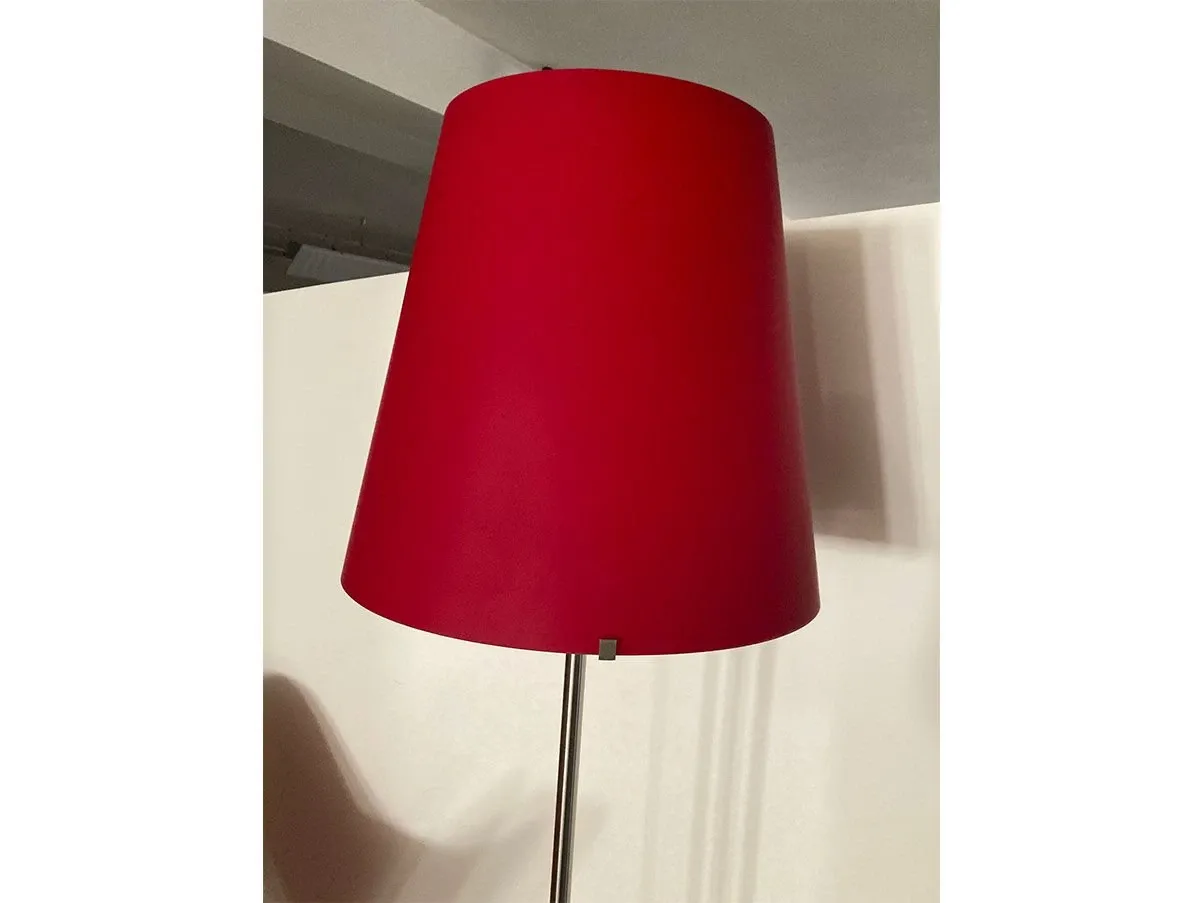 Lampada da terra 3247 alta con dimmer (rosso), FontanaArte 3