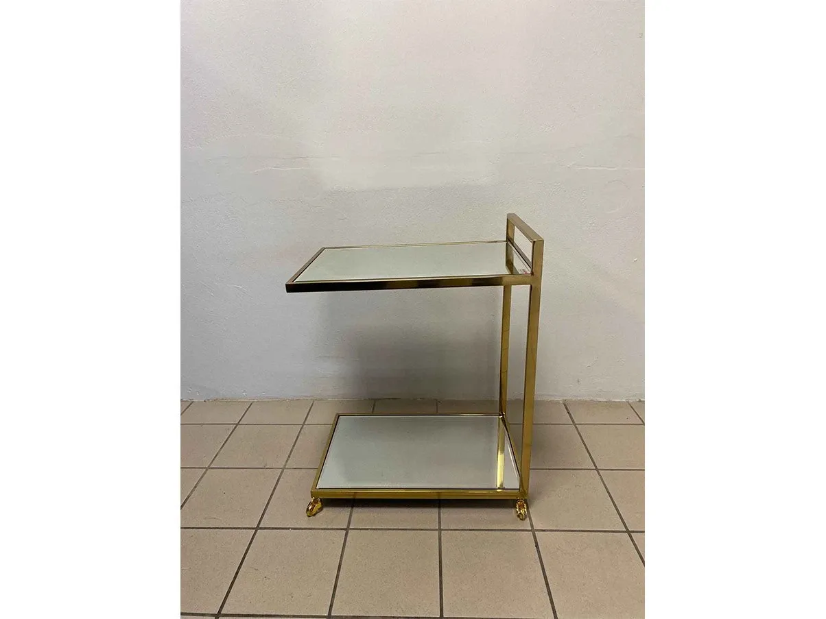 Carrello portavivande Classy in vetro, Kare Design 