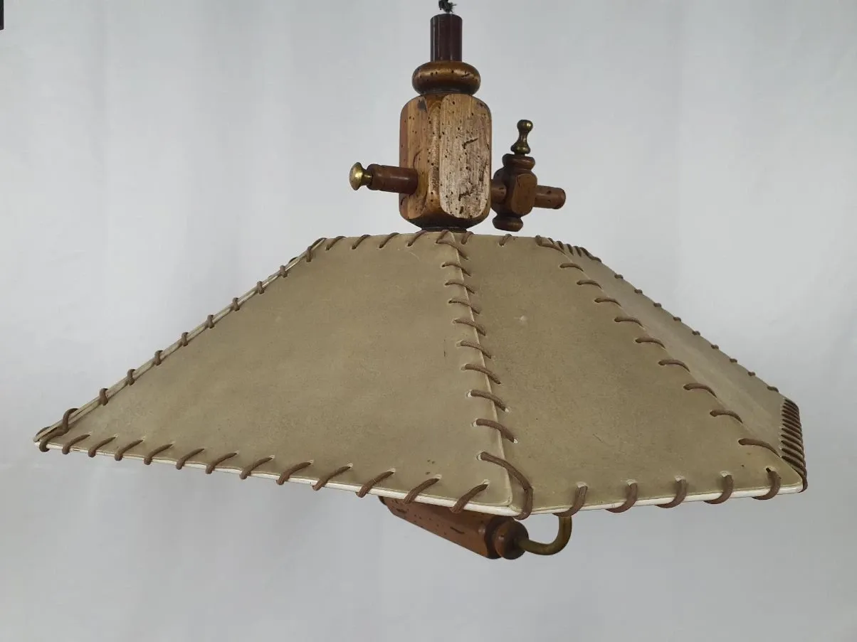 Vintage Pendant Lamp (1970s) 9