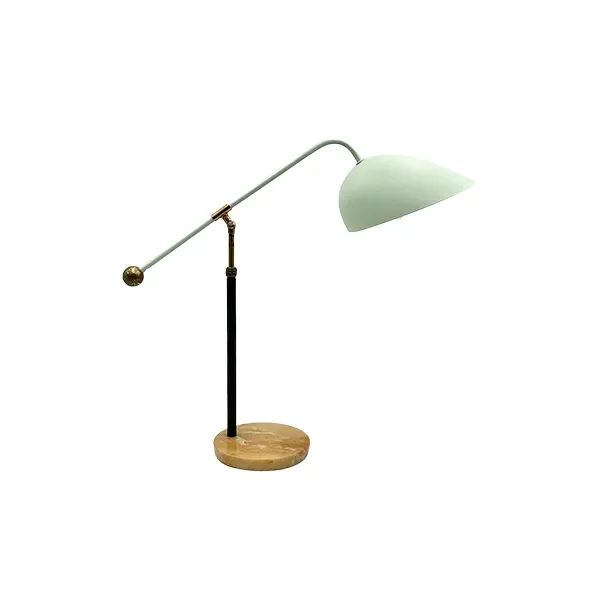 Lampada da tavolo 5023 di Angelo Brotto (anni '50) 4