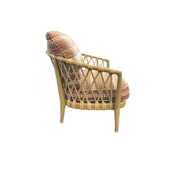 Erica '19 outdoor armchair with weave, B&B Italia image